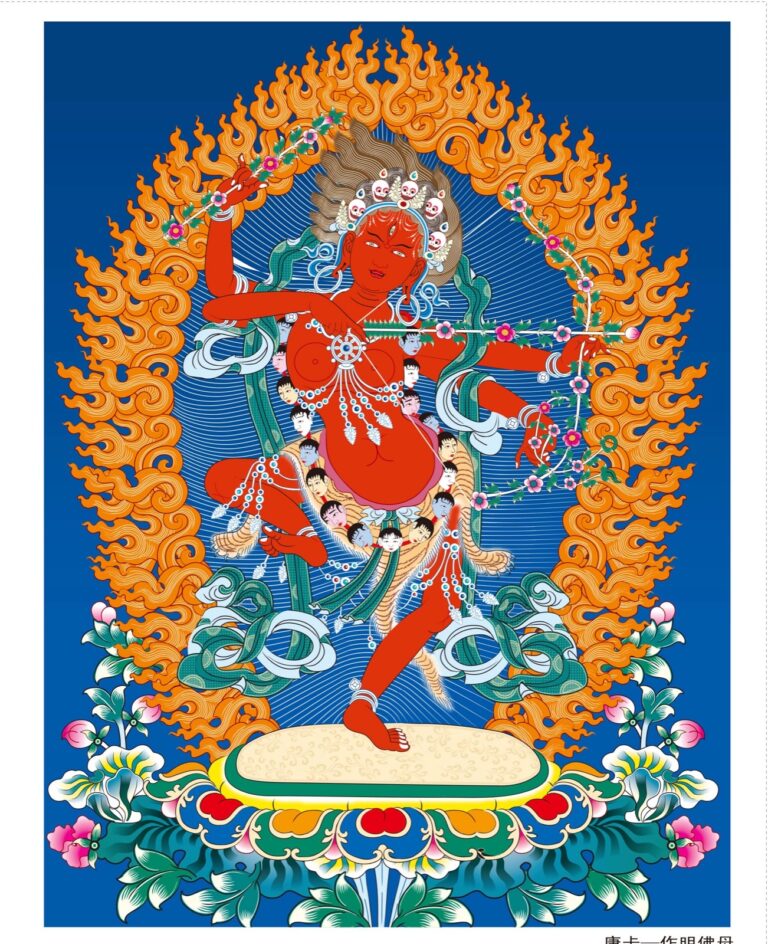 Kurukulla Thangka: How to Identify the Red Archer Goddess