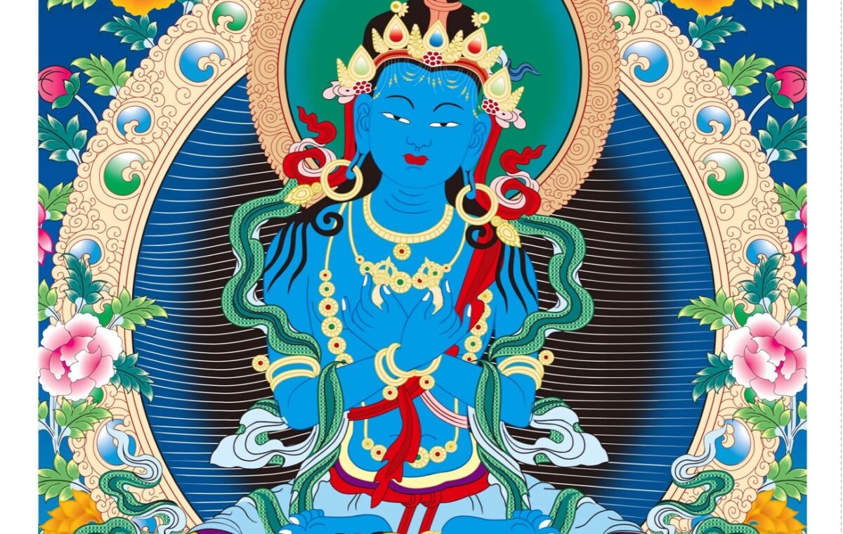 Vajradhara Thangka: How to Read the Crossed Vajra and Bell