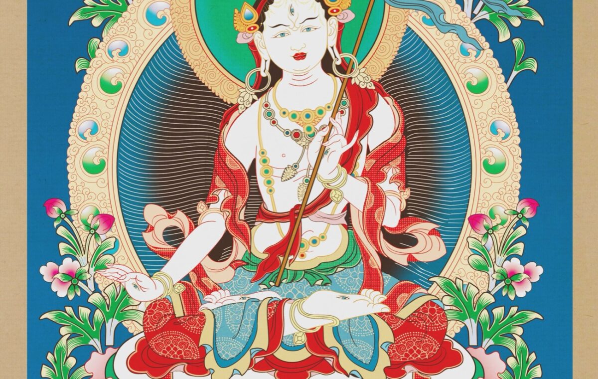 Sitatapatra Thangka: White Parasol and Protection