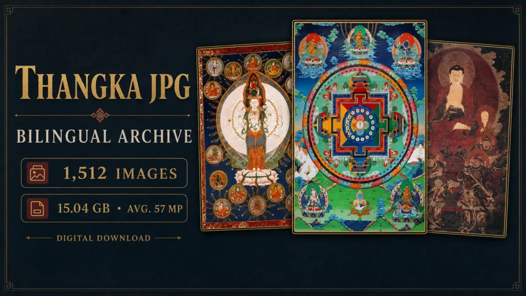 Thangka JPG Collection with 1,512 downloadable images