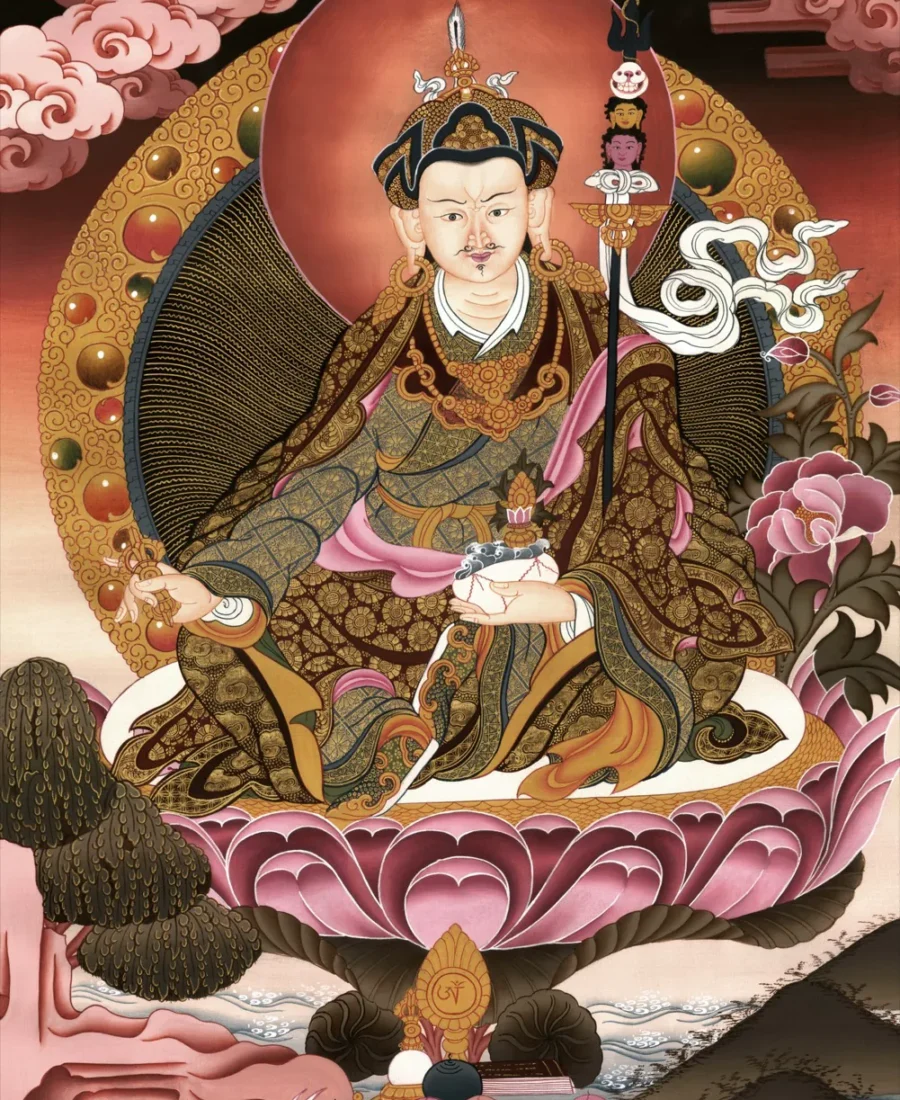 Medicine Buddha thangka painting