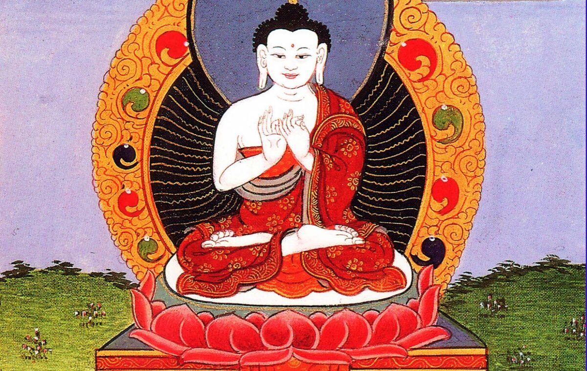 Vairocana Buddha Thangka: Mudra and Meaning