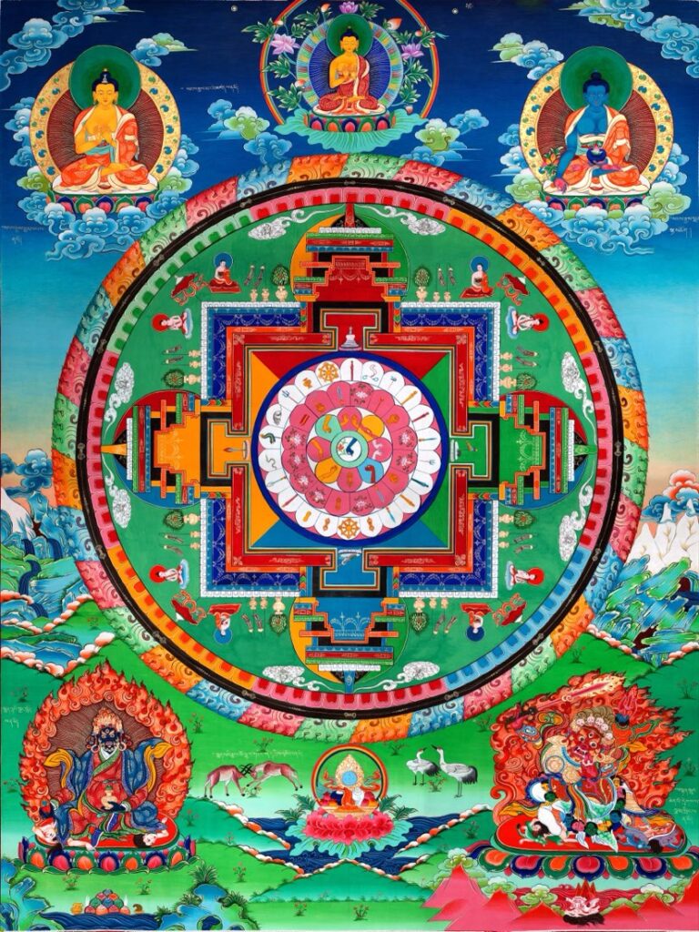 Medicine Buddha Mandala: How to Read the Healing Palace