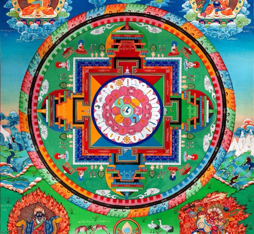 Medicine Buddha Mandala: How to Read the Healing Palace