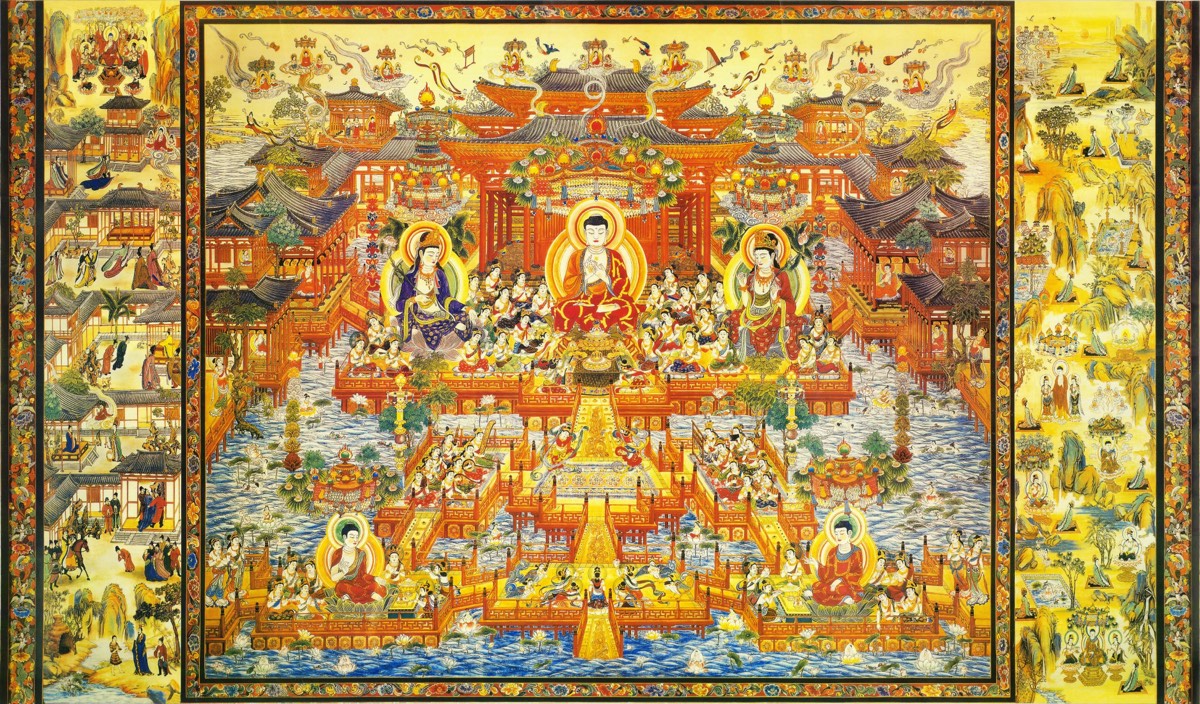 Amitabha Pure Land Painting: A Visual Reading Guide