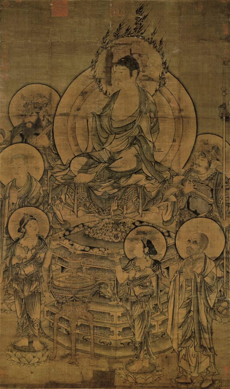 Buddha Preaching Assembly: How to Read Teaching Scenes