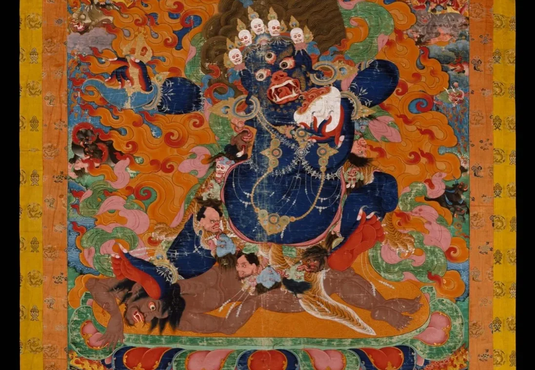 Yama vs Yamantaka: How to Read a Tibetan Thangka Image