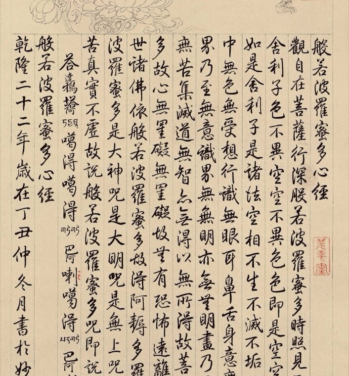 Heart Sutra Calligraphy: How to Read Text and Image