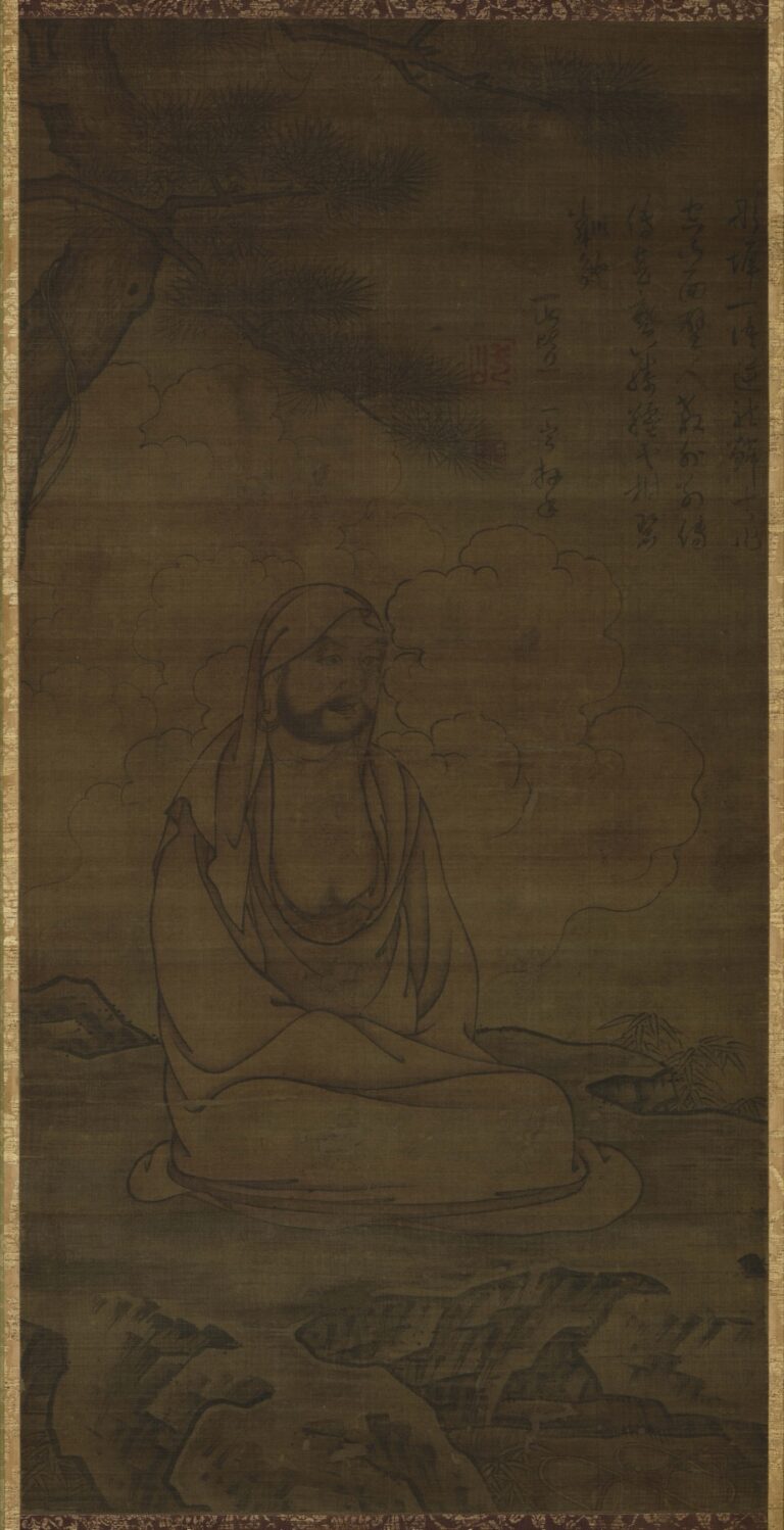 Bodhidharma Painting Iconography: How to Read the Seated Monk