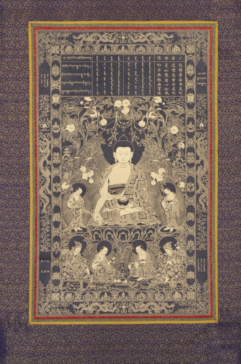 Buddhist Halo in Thangka: How to Read the Circle