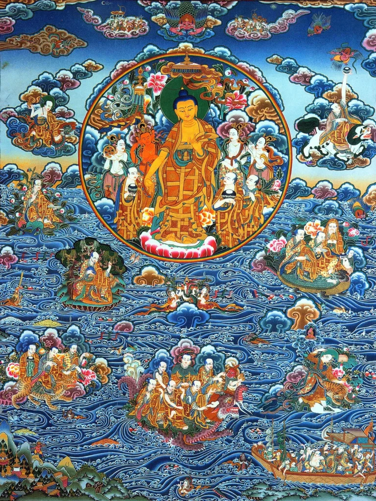 Wave Bands in Buddhist Art: How to Read Sea Crossings