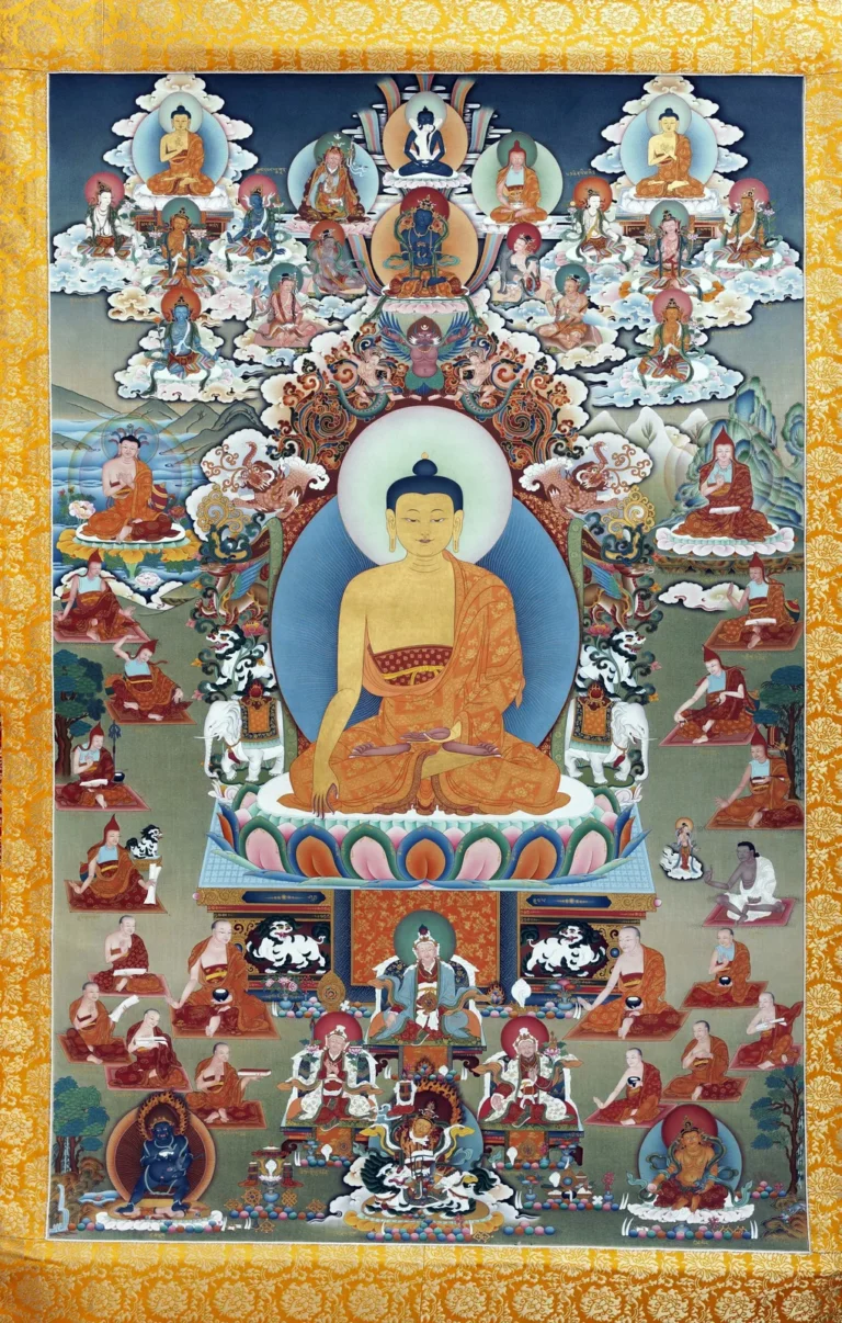 Scale Hierarchy in Buddhist Art: How to Read Figure Size