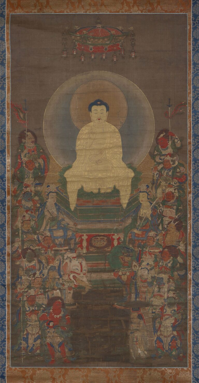 Shakyamuni and the Sixteen Protective Deities: A Visual Guide