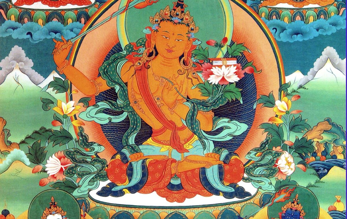 Five Forms of Manjushri: A Visual Guide to TK0385
